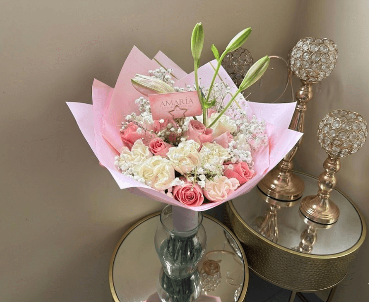 Bouquet Lirios Rosa