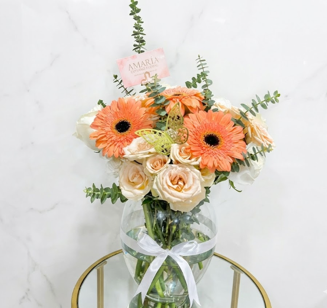 Florero Alegría Naranja