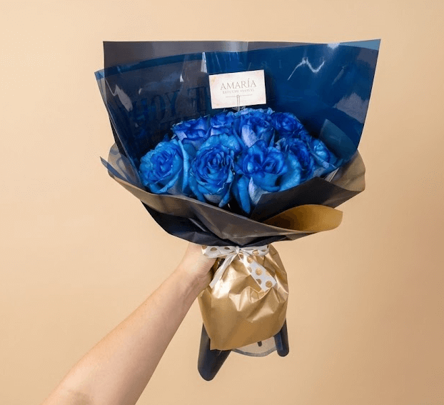Ramo Rosas Azules